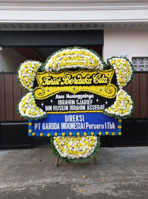 Papan Bunga Duka di Tidore Timur